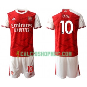 Arsenal Mesut Ozil 10 Bambino Maglia Prima 2020/2021 Manica Corta (+ Pantaloncini)